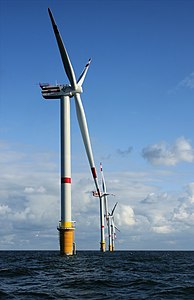 Thorntonbank Wind Farm, by Lycaon (edited by Mfield)