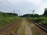 Вид в сторону пл. Кавголово