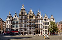 De Spieghel and Den Arend on Grote Markt in Antwerp
