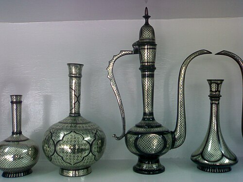 Vasi bidri e decanter