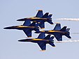 Blue Angels}} en formation.