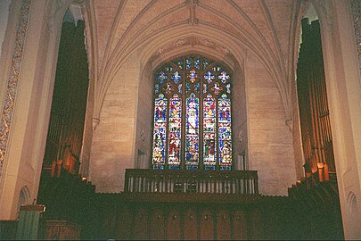 The Good Shepherd, by Wilbur Burnham, and the organ