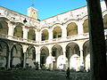 Il chiostro del Collegio dei Gesuiti