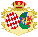 Description de l'image Coat of Arms of Maria Caterina, Princess of Monaco.svg.