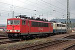 155 201-7 at Heilbronn Hauptbahnhof, 2005