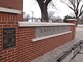 Enid High School sign