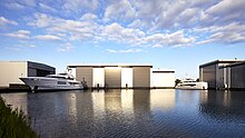 Heesen Yachts yard in Oss