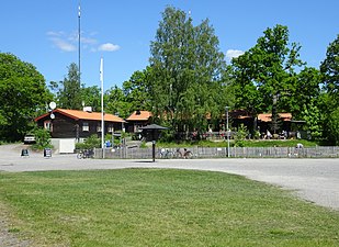 Hellasgårdens huvudbyggnad.