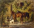 Horses at the Porch 1843
