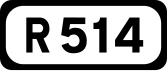 R514 road shield}}