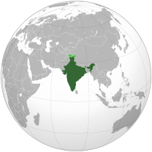 Description de l'image India_(orthographic_projection).svg.