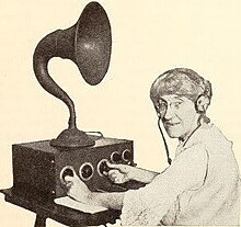 Mix, from her 1925 obituary in Radio Broadcast magazine