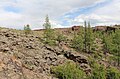 Exterior of the volcano