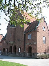 Tillbyggnad Tekniska skolan (idag Konserthuset Kristianstad)