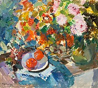 Korovin, Konstantin Alekseevich, Asters and Tomatoes (1919) Kroshitsky Sevastopol Art Museum Korovin,_Konstantin_Alekseevich,_Asters_and_Tomatoes_(1919)_Kroshitsky_Sevastopol_Art_Museum.jpg