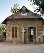 Façade de la laiterie de propreté