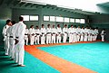 Le dojo de judo.