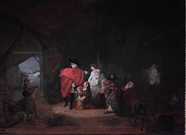 Trait d'humanité de Louis XVI, huile sur toile, Versailles, musée de l'Histoire de France.