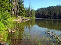 Little Boulder Lake in Mount Hood National Forest