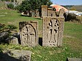 Cemetery with several khachkars