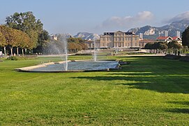 Jardin à la française.