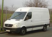 Mercedes Benz Sprinter before improvements