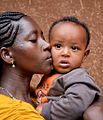 אם ותינוק מאתיופיה