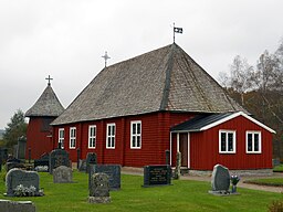 Nösslinge kyrka i oktober 2011.