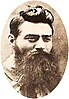 Ned Kelly the day before his execution by hanging in November 1880