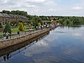 The River Wharfe, in central Otley.