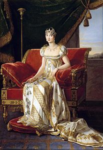 Pauline Bonaparte princesse Borghese (1808), château de Fontainebleau.