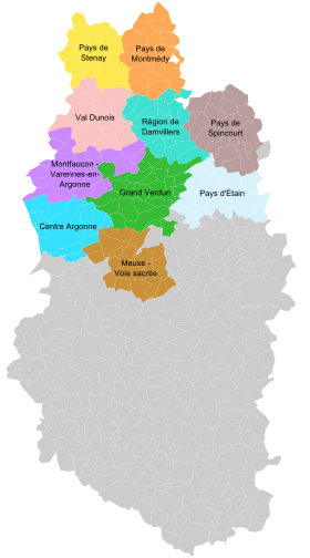 Localisation de Pays de Verdun