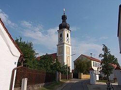 Church of the Nativity of the Virgin Mary in Geisling