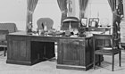 Theodore Roosevelt desk in the Truman Oval Office