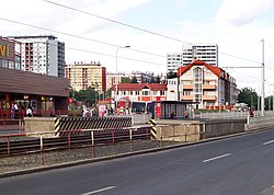 Kobylisy: Ládví subway and Ďáblice housing estate