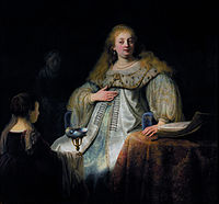 Rembrandt, about 1634 CE.