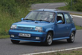 Renault R5 GT, année 1985.