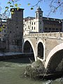 Le pont Fabricius, vers l'île