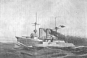 illustration de SMS Prinz Heinrich