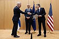 US Secretary of State Blinken exchanges instruments of ratification with Finland at NATO Headquarters. At the same time all NATO Articles entered into force in Finland