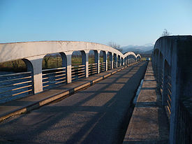 Ponte em Taurignan-Castet.