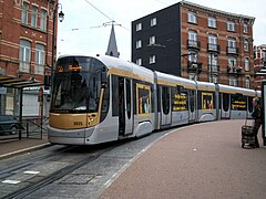 Tram 3035 (série 2) à Verboekhoven.