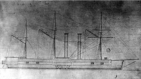 illustration de USS Fulton (1837)