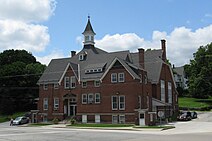 Town Hall, Upton, 1883.