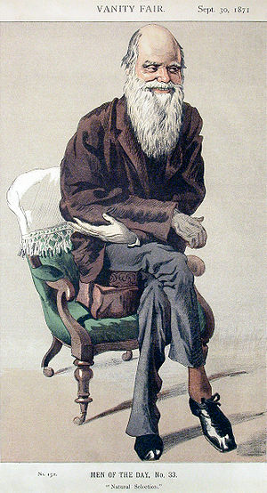 Charles Darwin karikatürü