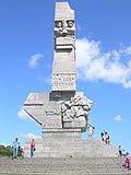 Westerplatte Monument designed by Duczeńko in collaboration with Henryk Kitowski and Adam Haupt