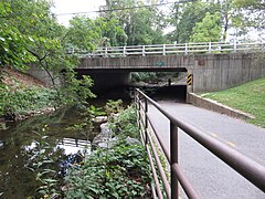 Wilson Boulevard bridge in 2017