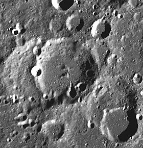 Снимок зонда Lunar Reconnaissance Orbiter.