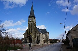 L'église Saint-Rémi.