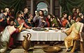 كان القربان المقدس موضوعا رئيسيا في تصوير العشاء الأخير في الفن المسيحي، [19] كما هو الحال في هذا القرن 16، رسمت اللوحة بريشة خوان دي خوانيس.